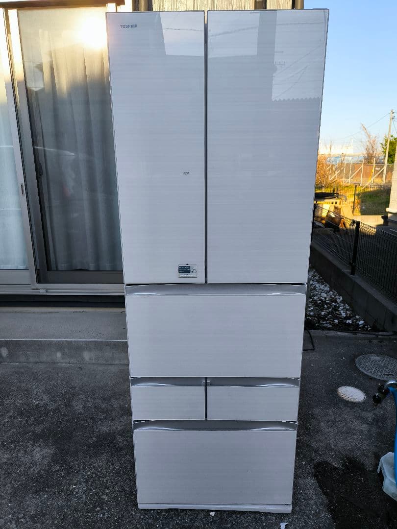 東芝 マジック大容量(458リットル)冷蔵庫タッチオープン式 GR-H460FV