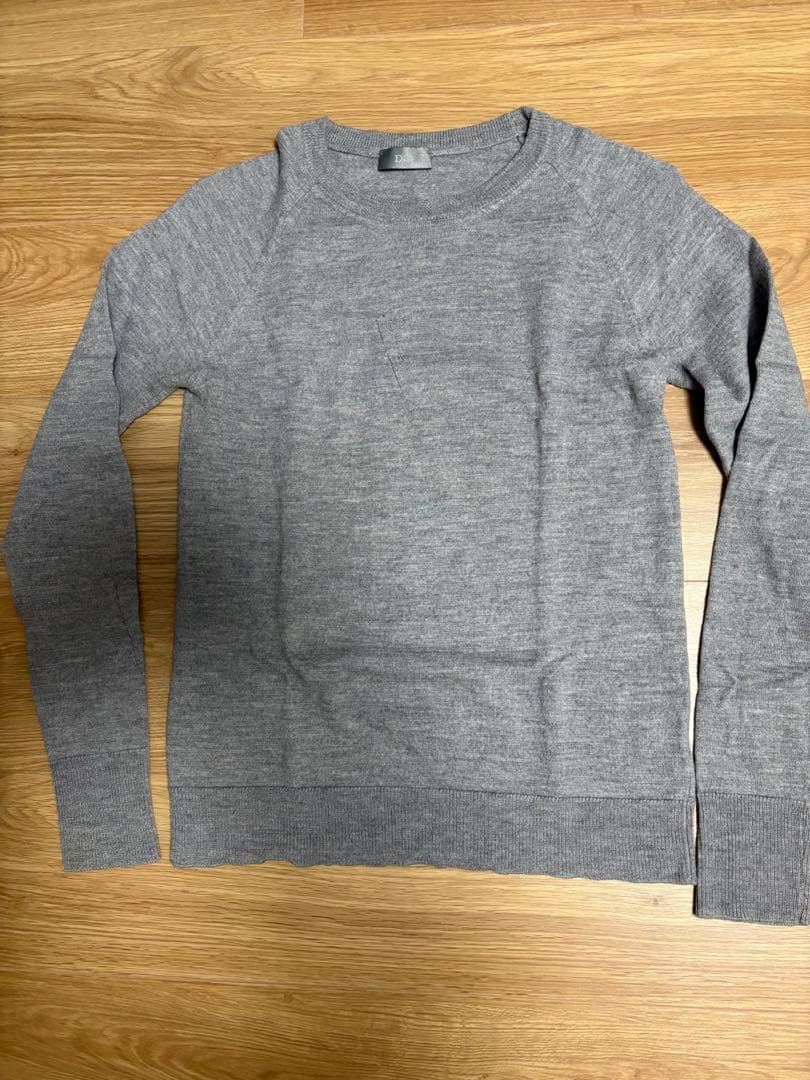 Dior Homme 05AW エディ期 クラッシュニット 爪 S グレー