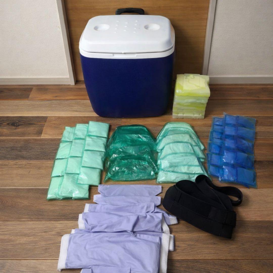 愛帽　頭皮冷却４時間分 フルセット