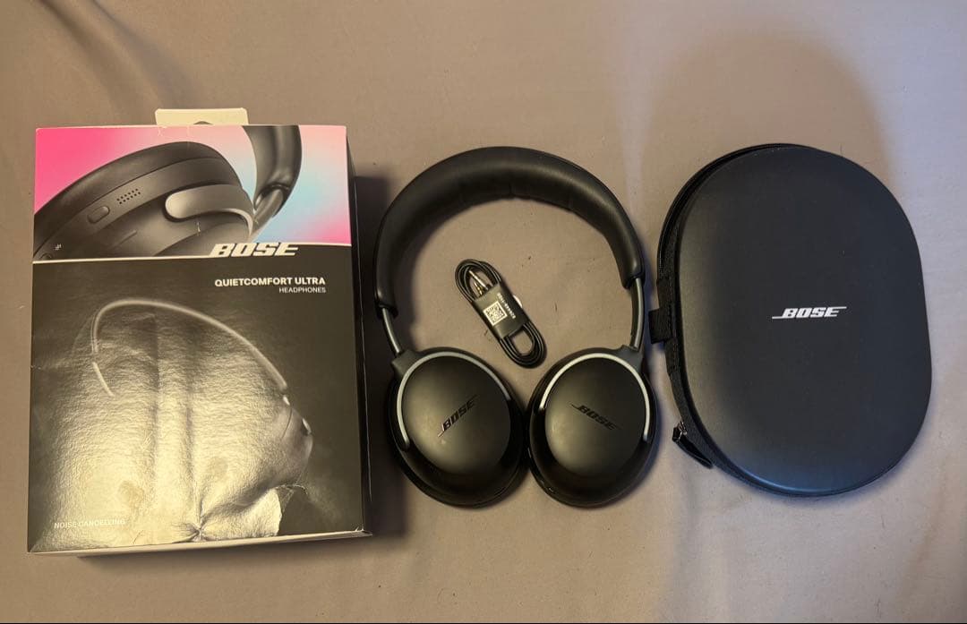 極美品　Bose QuietComfort Ultra ワイヤレスヘッドホン