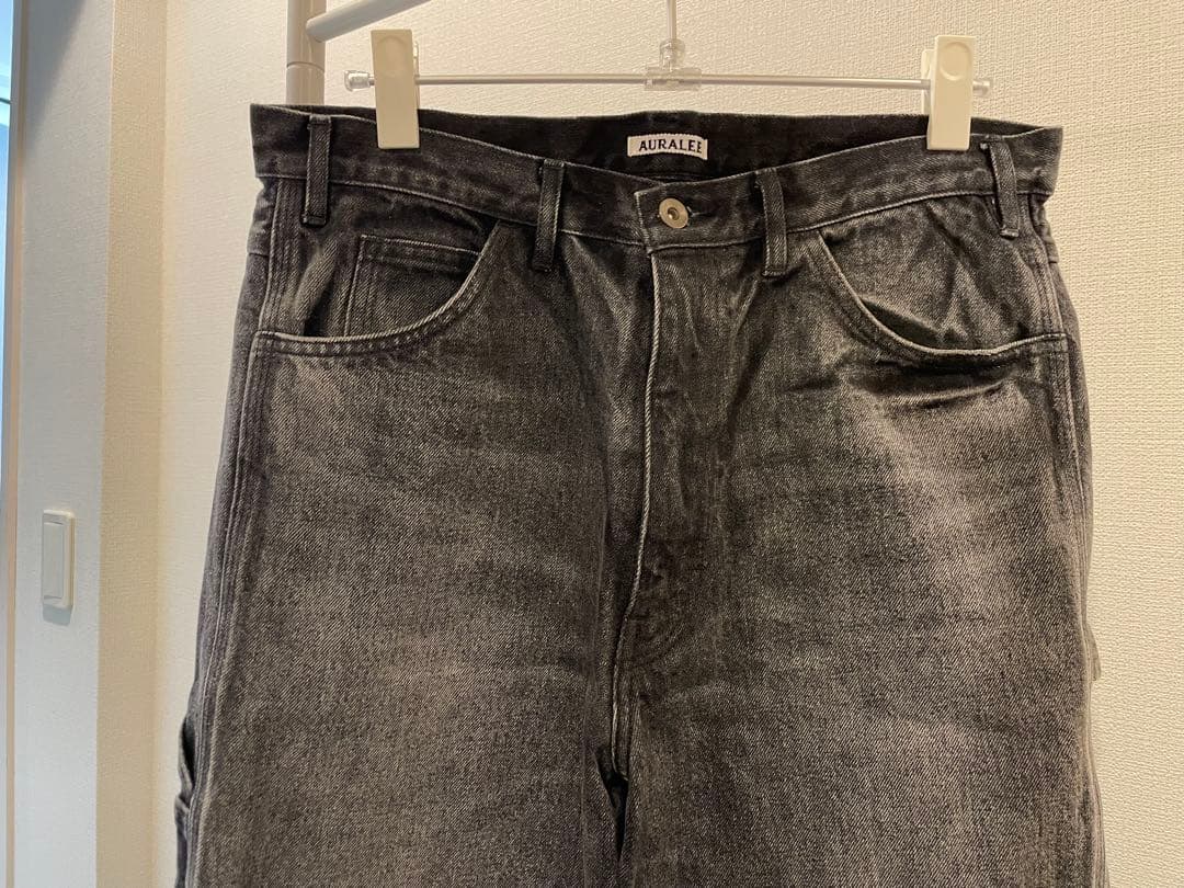 パンツ SELVEDGE FADED HEAVY DENIM PAINTER PANTS