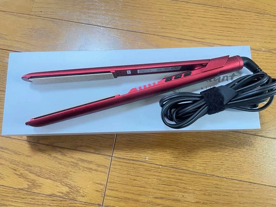 radiant LITE ストレートヘアアイロン レッド