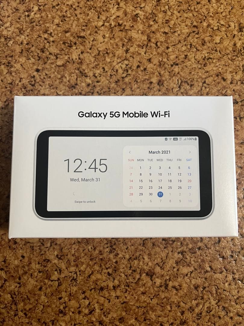 未使用 Galaxy5G MobileWi-Fi SCR01 ルーター au