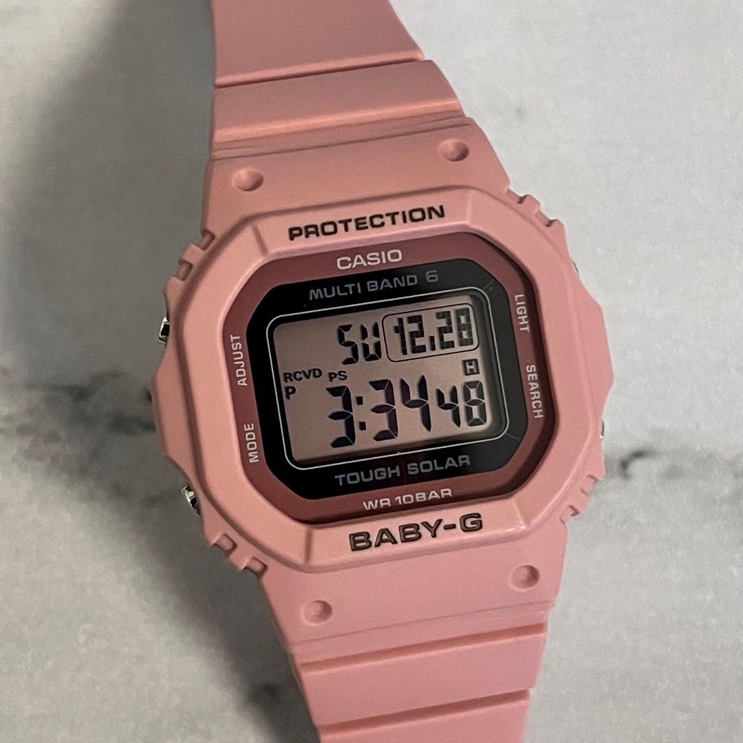 CASIO BABY-G BGD-5650-4JF ピンク 電波ソーラー