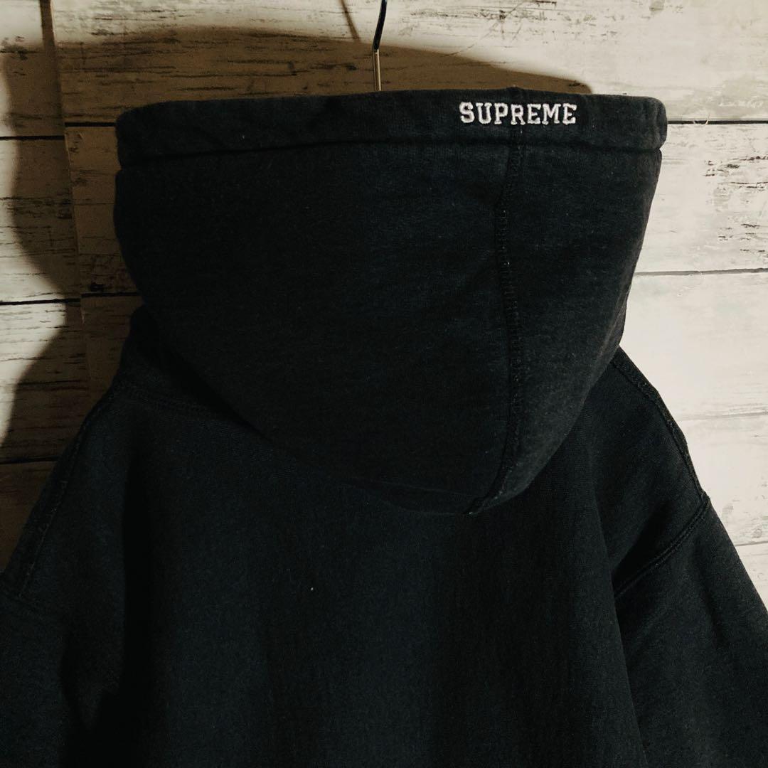 【カナダ製】シュプリーム⭐️Sロゴ刺繍　パーカー　正規品鑑定済　L相当　入手困難