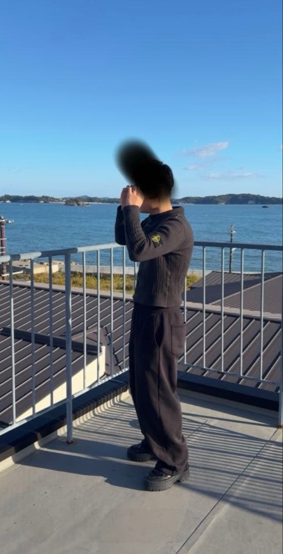 ※レアデザイン※ ストーンアイランド　ジップニット