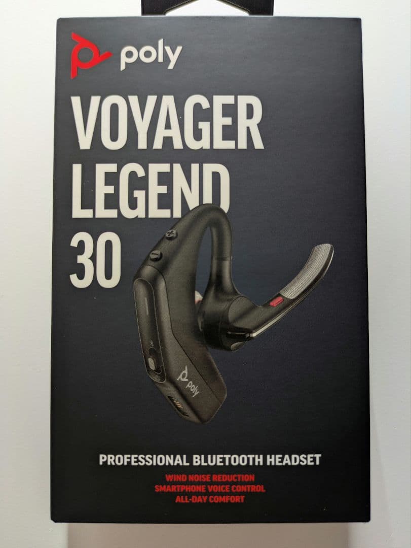 ［2回使用］Poly Voyager Legend 30RTL ヘッドセット