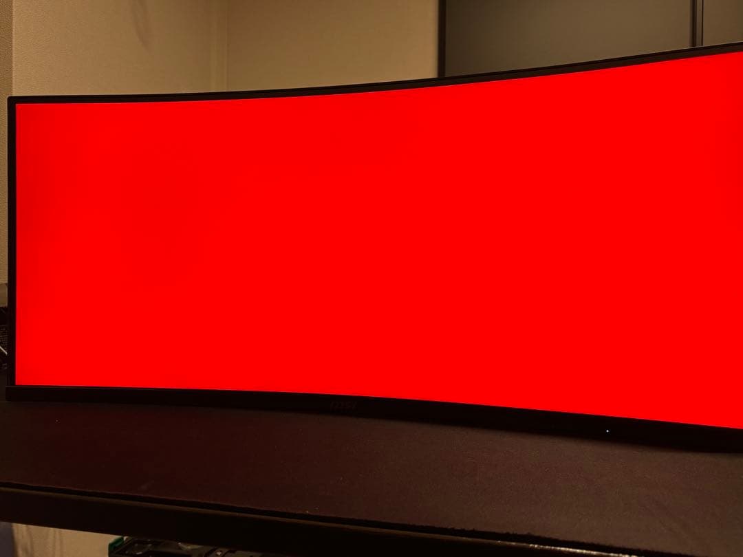 【ジャンク品】MSI 湾曲モニター Optix MAG342CQR 34インチ