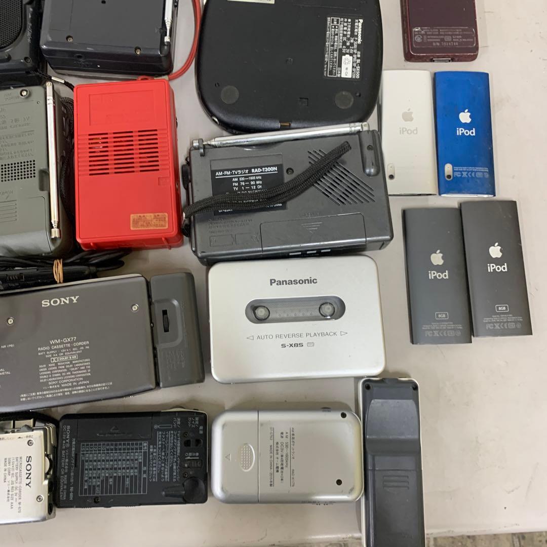 SONY.PANASONIC.ポータブルプレーヤー.カセット.ラジオ.まとめ売り