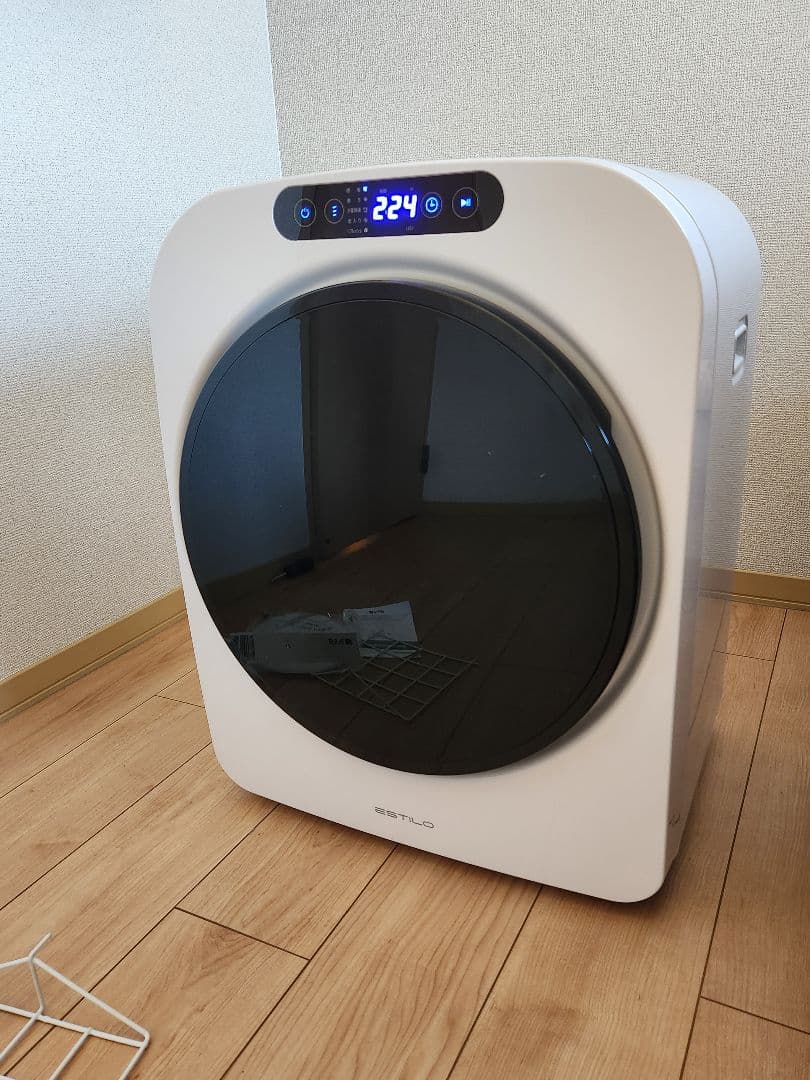 訳あり　ESTILO(エスティロ) 3KG小型衣類乾燥機 工事不要