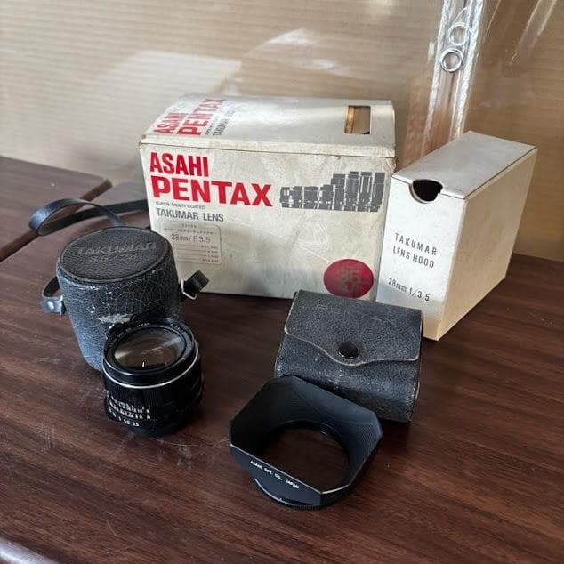 Super-Multi-coated TAKUMAR 28㎜F3.5/ 角型