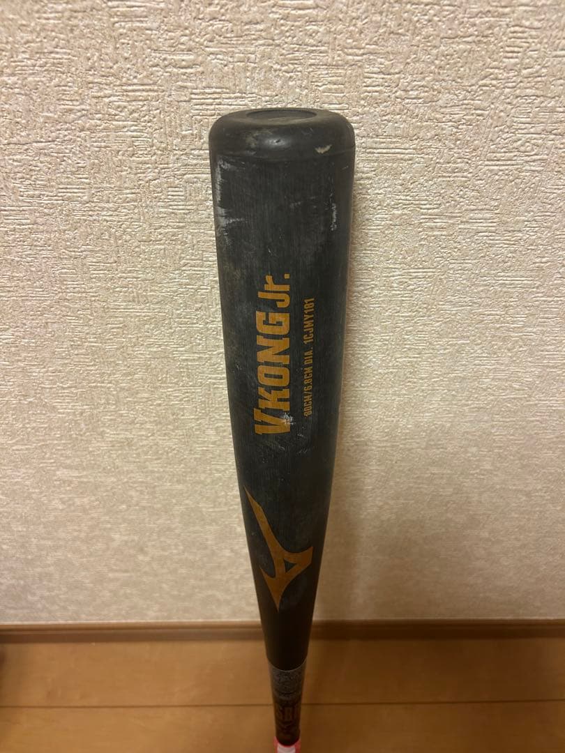 ミズノ　Vコングジュニア VKONGjr 少年軟式用バット　80センチ　580g