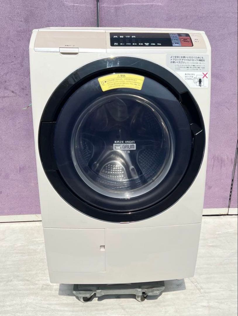 日立電気洗濯乾燥機 組込形BD- SV110AL 2017 年