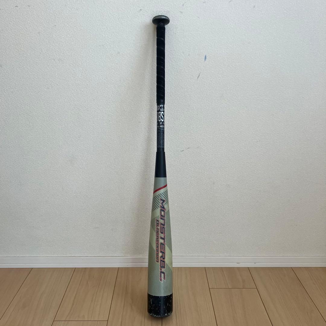 少年軟式用ゼットモンスターブラックキャノン 80cm660g 専用ケース付き