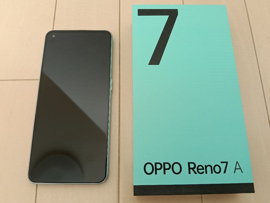 動作確認済 OPPO Reno7 A simフリー Yモバイル版 中古品