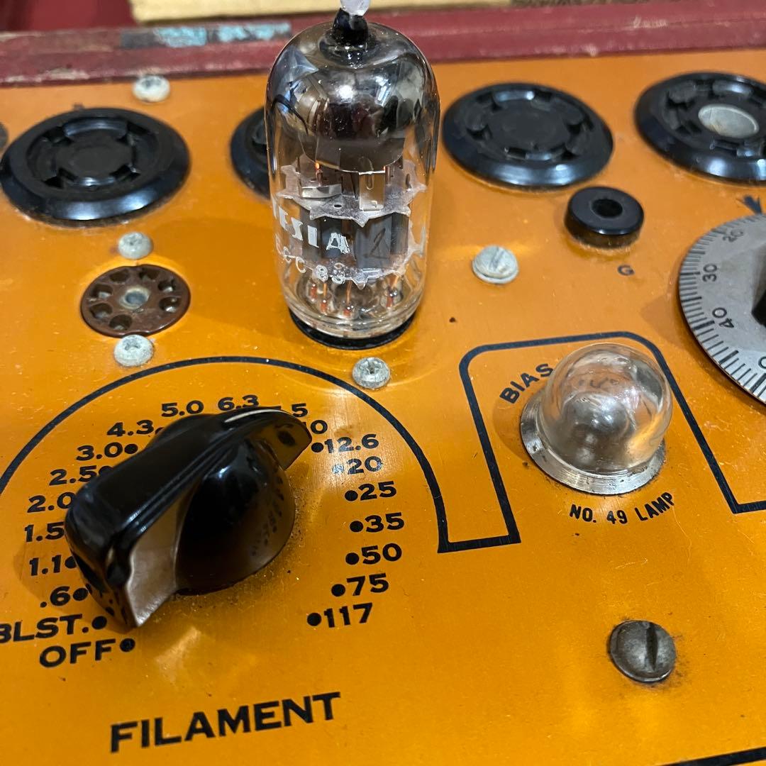 TESLA ECC83 NOS 真空管 旧チェコスロバキア製 2本セット -1