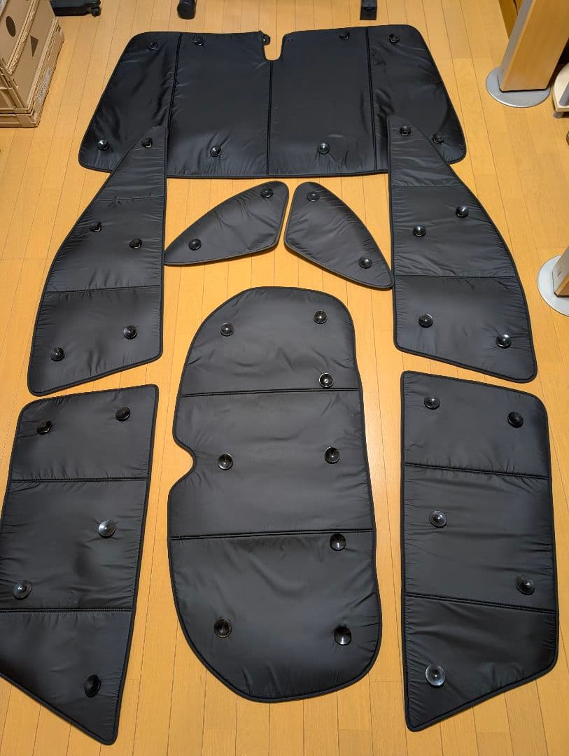 【 BTアウトバック】趣味職人 サンシェード （前後フルセット、収納袋付き）