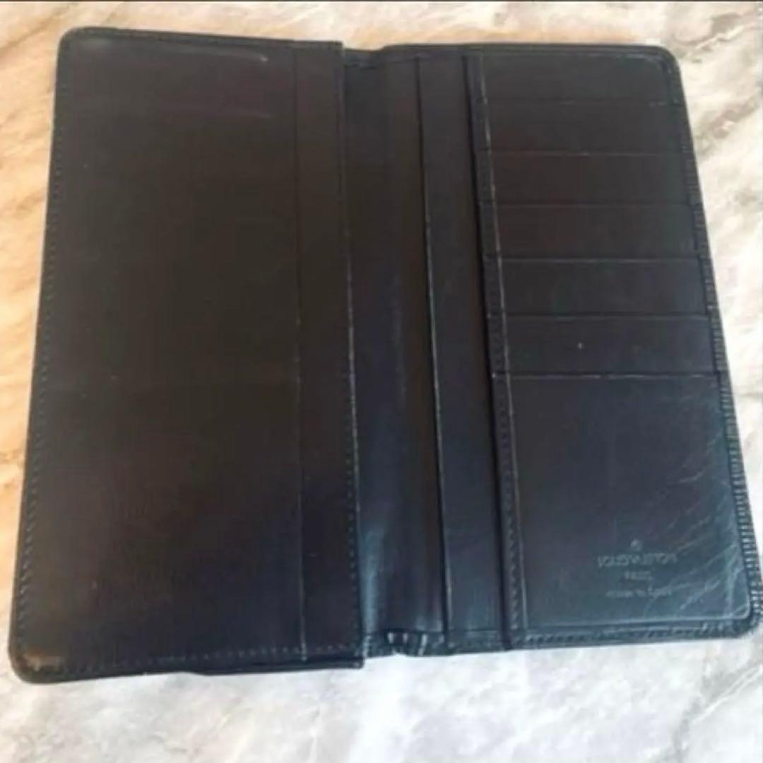 Louis Vuitton エピライン ブラック長財布　札入れ　金運　財運　開運