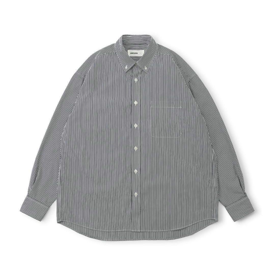 トップス everyone classic button down shir STRIPE