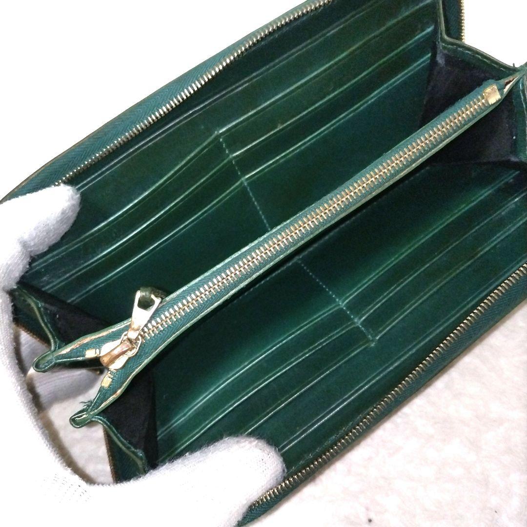 GLEN グレンロイヤル ブライドルレザー ラウンドファスナー長財布