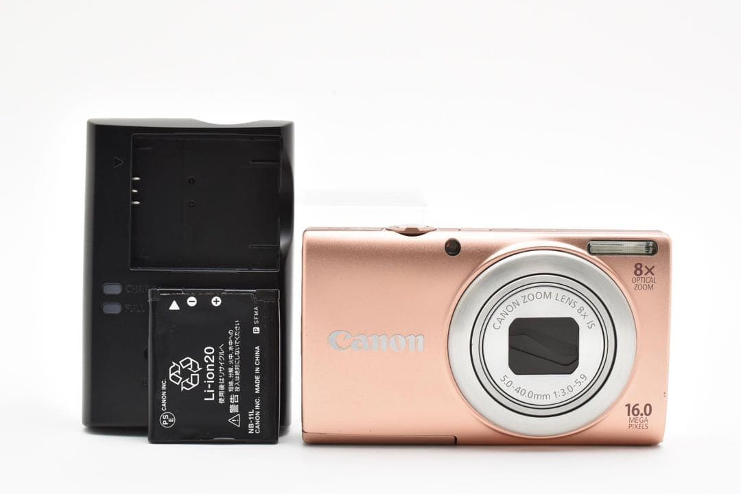 Canon Powershot A4000 IS 16.0MP ピンク