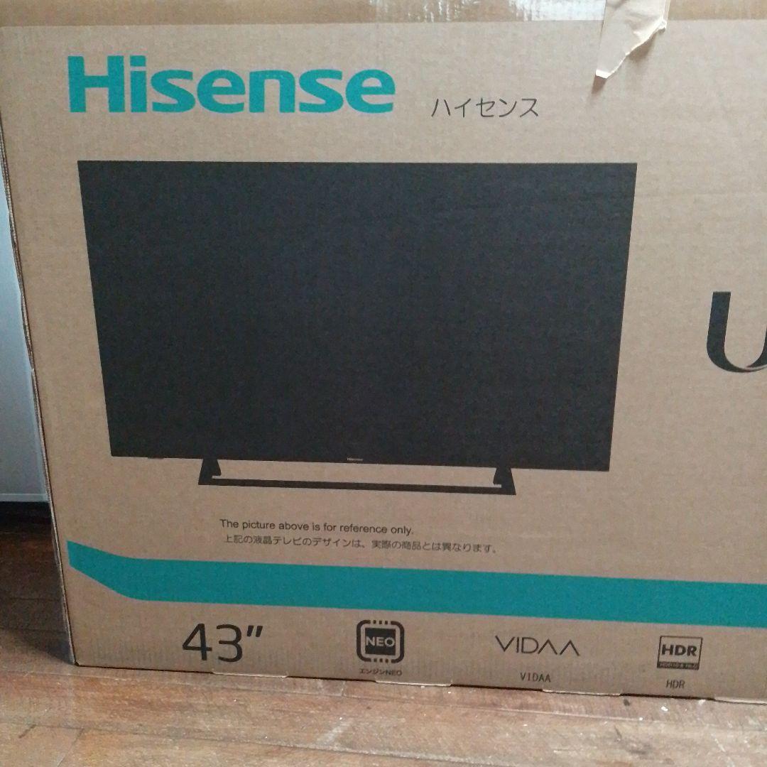 ハイセンス 43V型 4Kチューナー内蔵 液晶テレビ 43E6800