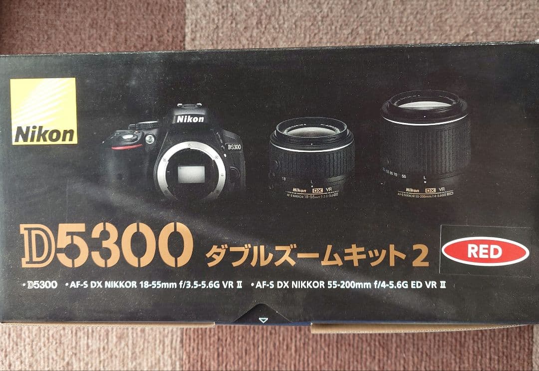 Nikon D5300 ダブルズームキット 2 レッド