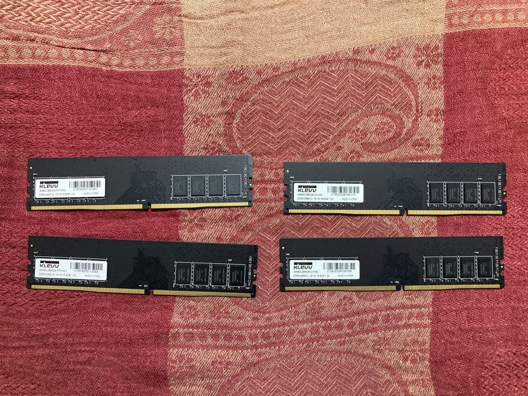 DDR4 32GB(8GB×4枚)