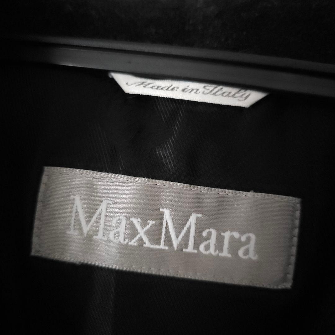 MaxMara【マックスマーラ】ロングコート3way チャコールグレー