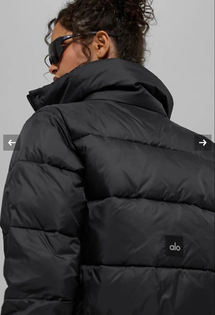 ナエ様 値札付新品 ニューヨーク購入 alo 1番人気ダウンジャケット