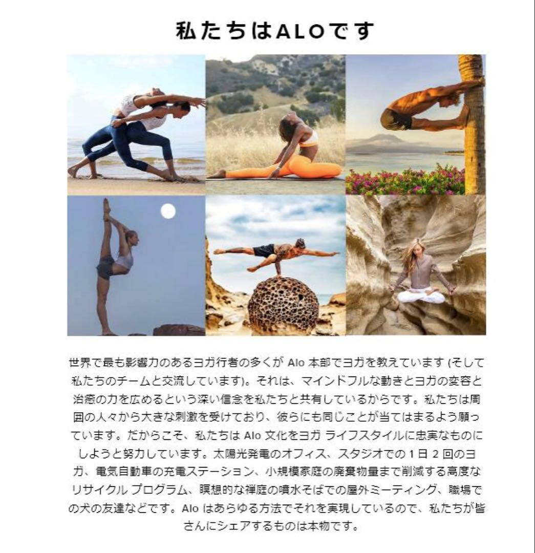 ナエ様 値札付新品 ニューヨーク購入 alo 1番人気ダウンジャケット