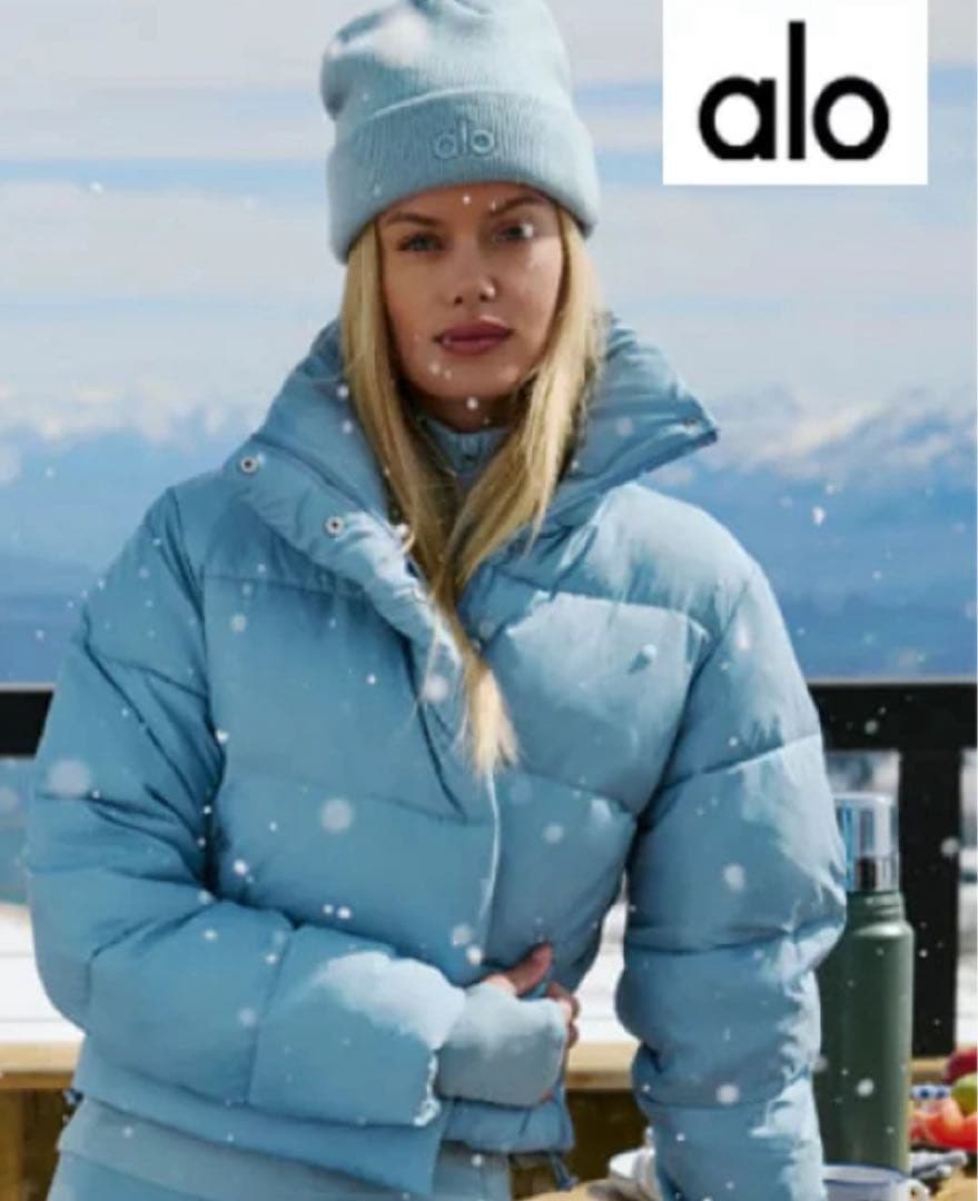 ナエ様 値札付新品 ニューヨーク購入 alo 1番人気ダウンジャケット