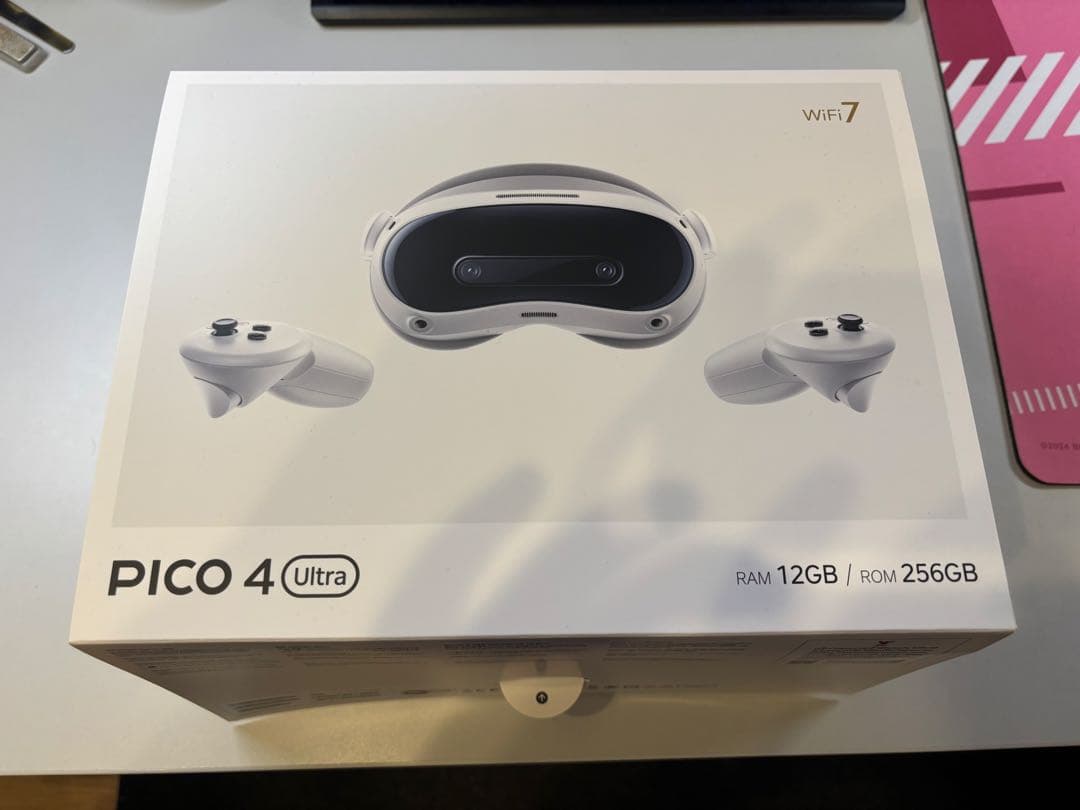 PICO4 ultra 本体＋motion tracker足用・腰用