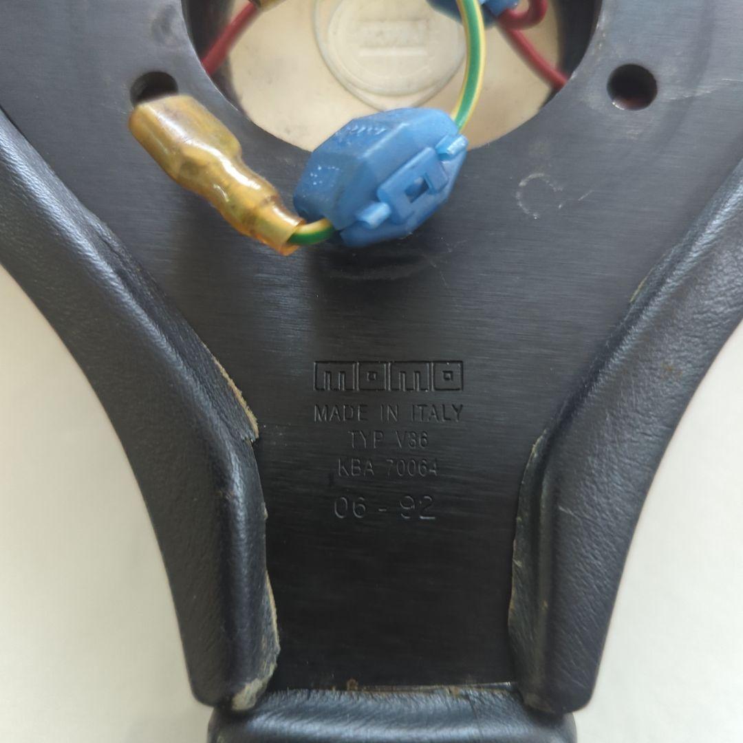 ランチアデルタHFインテグラーレ純正　モモステアリング