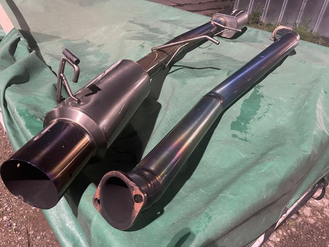 jzx100 amuse フルチタンマフラー