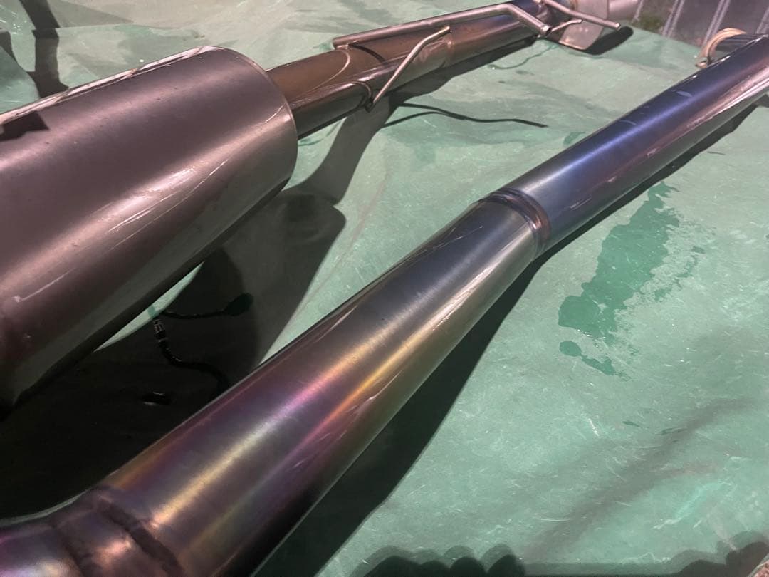 jzx100 amuse フルチタンマフラー