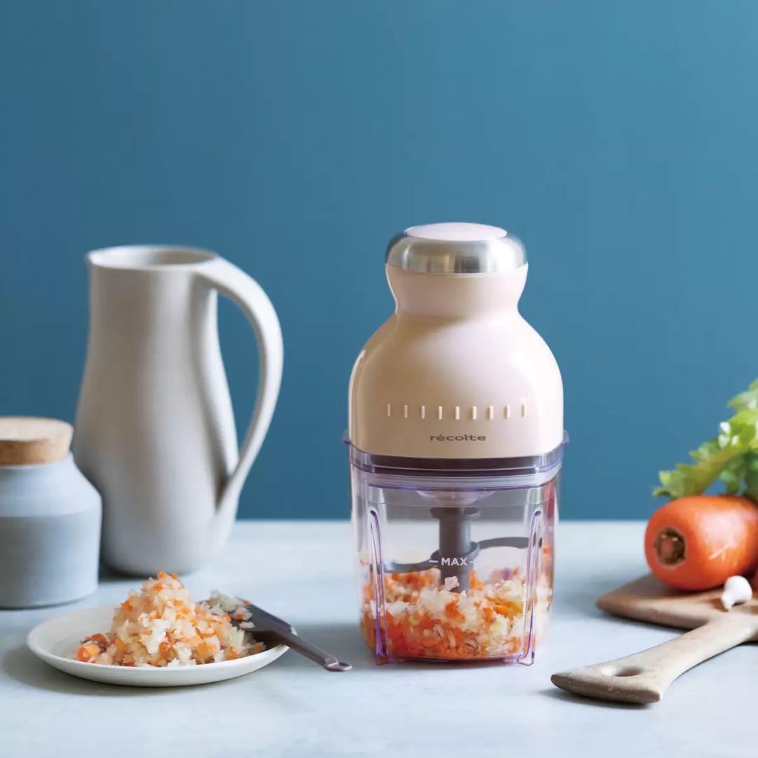 【新品】レコルト フードプロセッサー カプセルカッターボンヌ RCP- 8