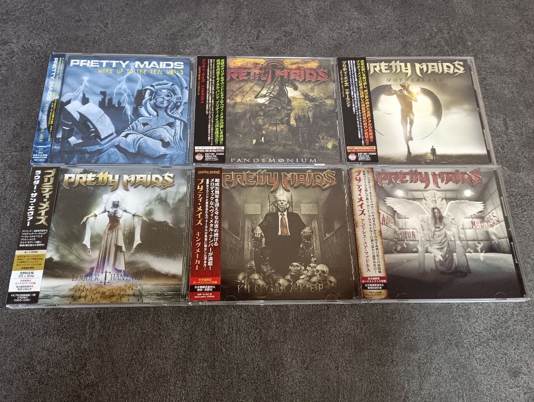 国内盤 Pretty Maids CD 6枚セット ロック メタル