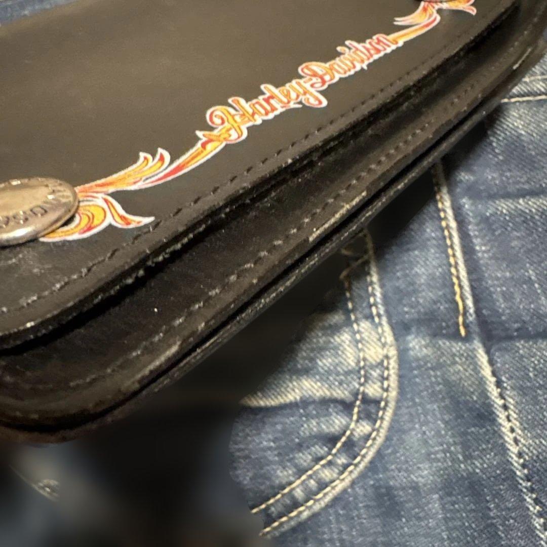 美品　ハーレーダビッドソン　純正　トラッカーウォレット