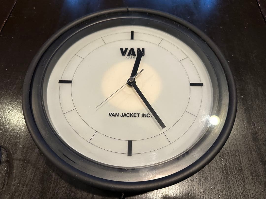 VAN 掛け時計 ビンテージ