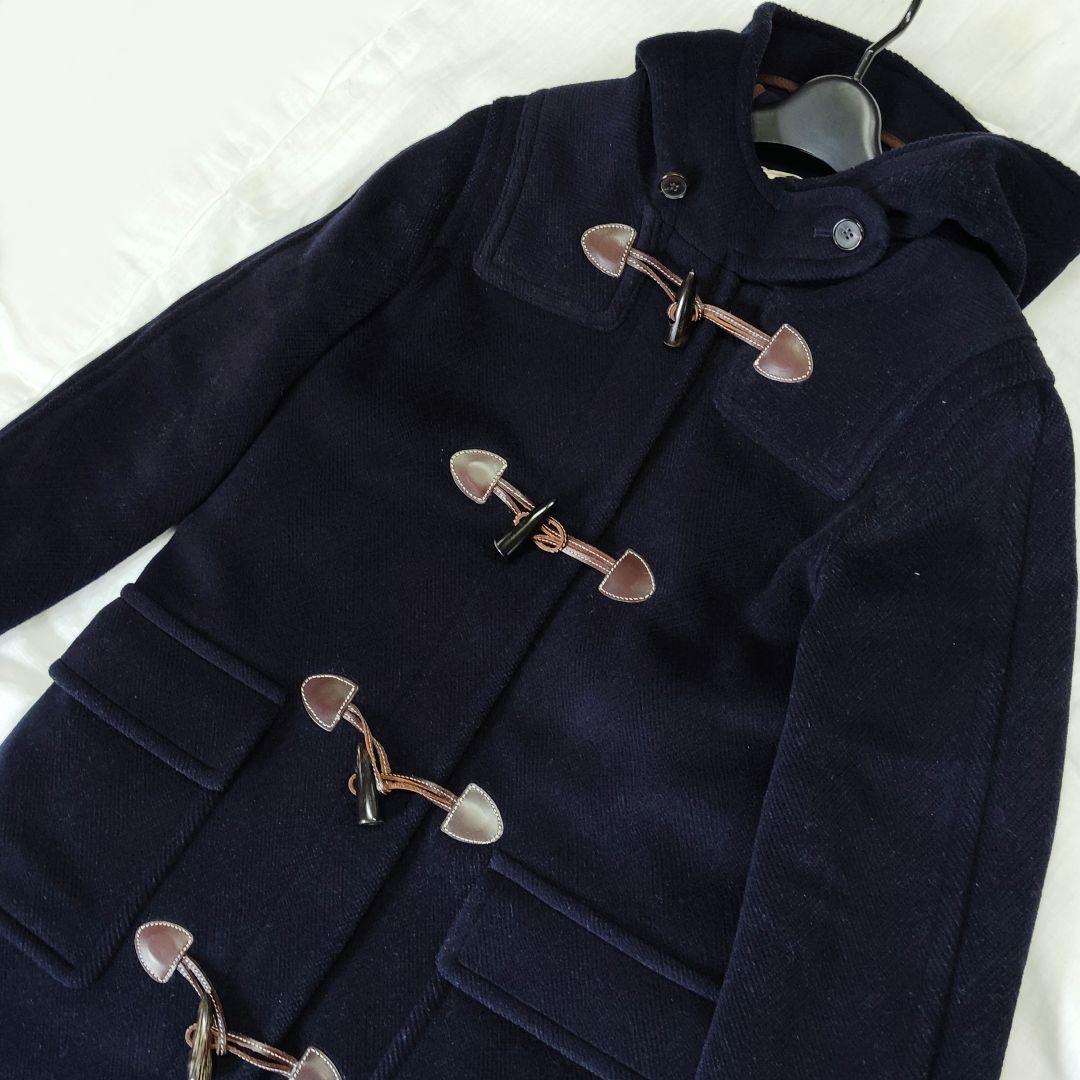 美品★オールドイングランド　ダッフルコート ネイビー ジョシュアエリス