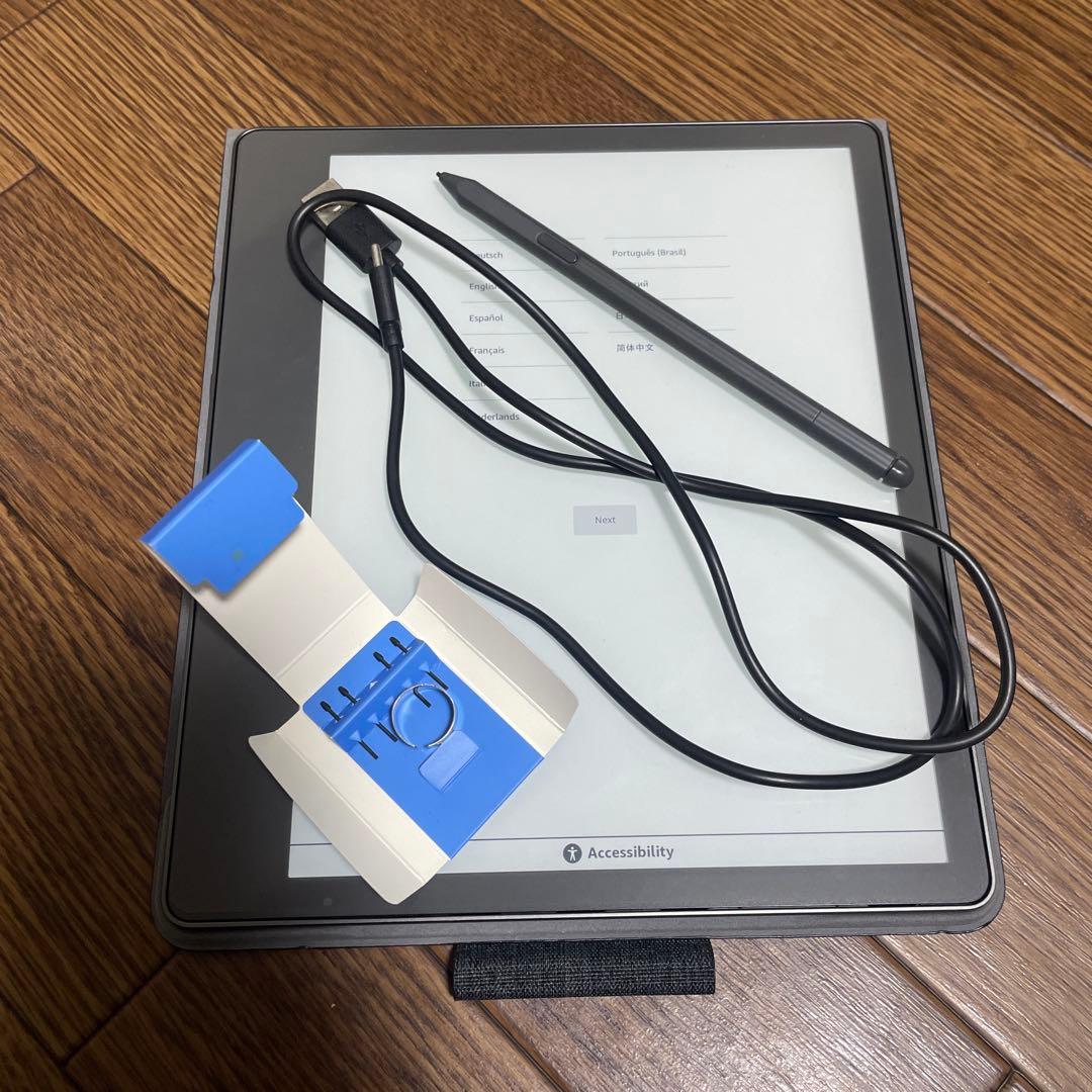 Kindle scribe 32GB プレミアムペン/純正カバー付き※バラ売り可