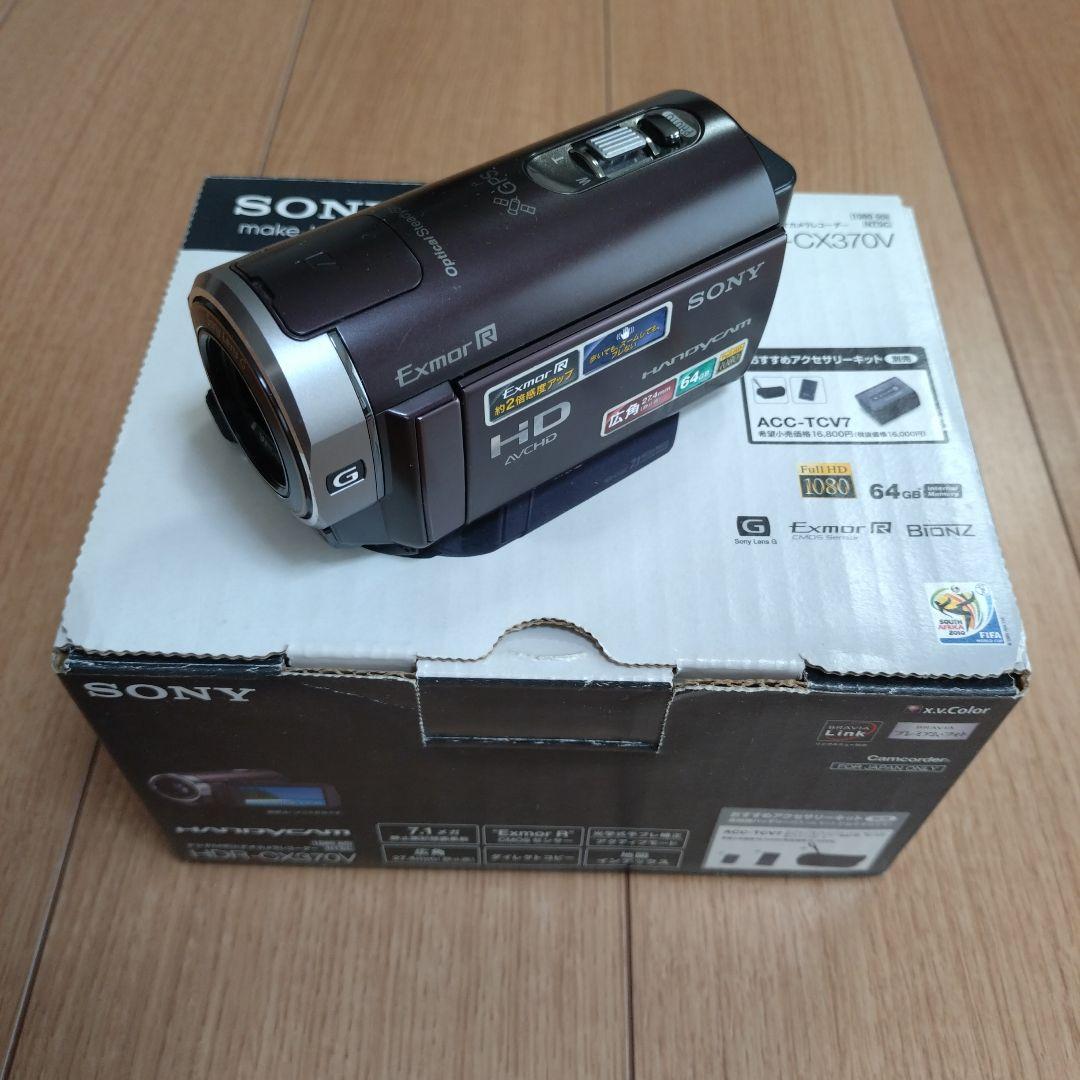 HANDYCAM デジタルHDビデオカメラレコーダー　HDR-CX370V