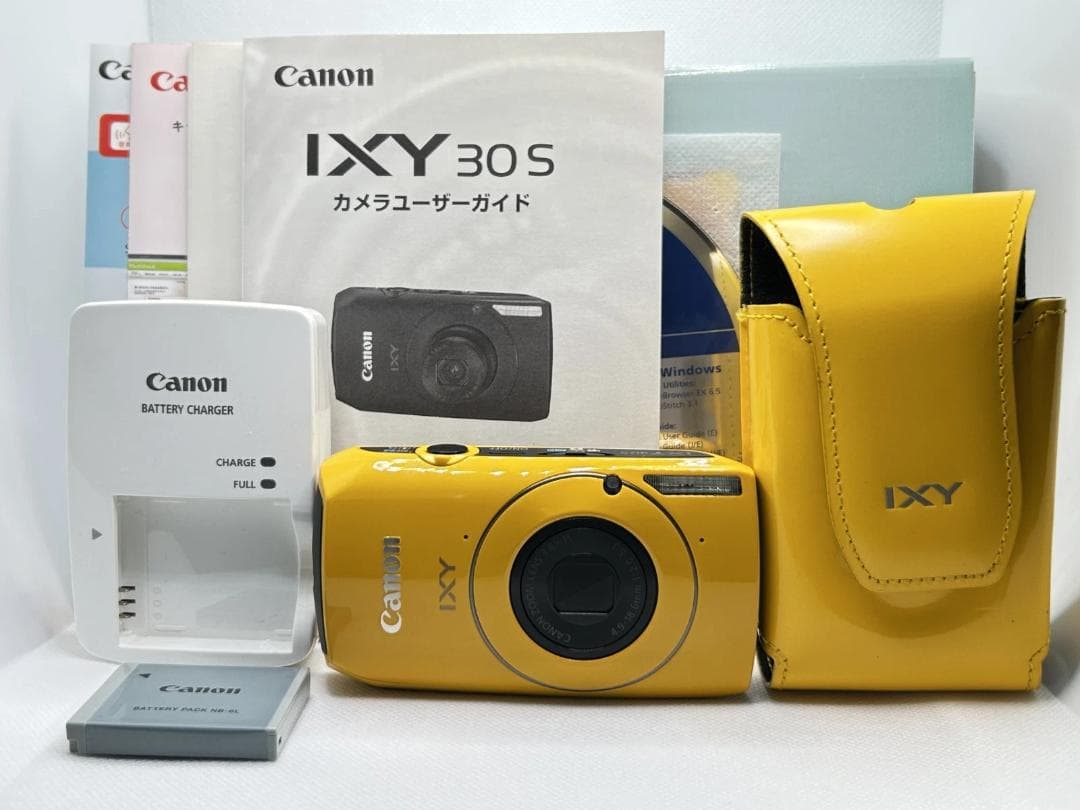 Canon IXY 30S イエロー デジタルカメラ