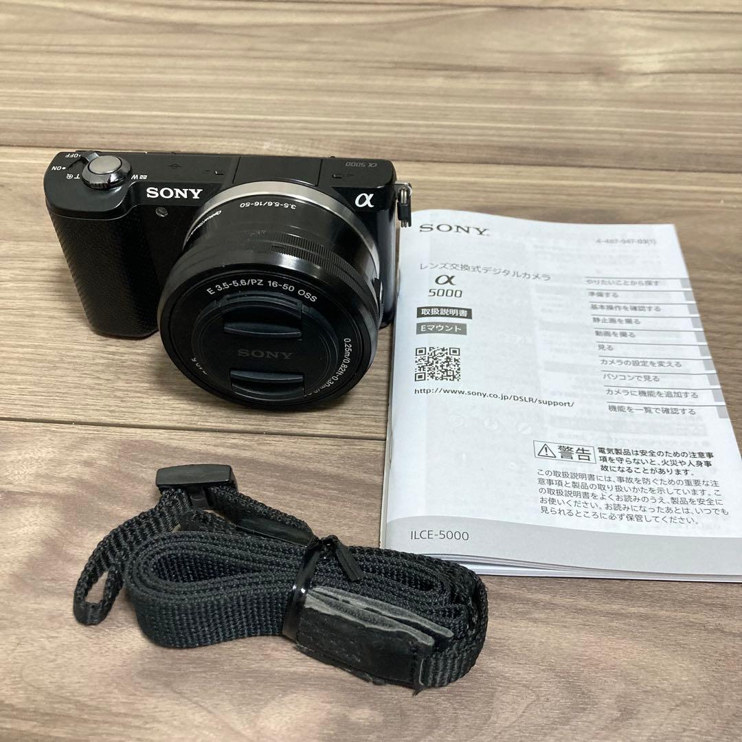 SONY α5000 パワーズームキット