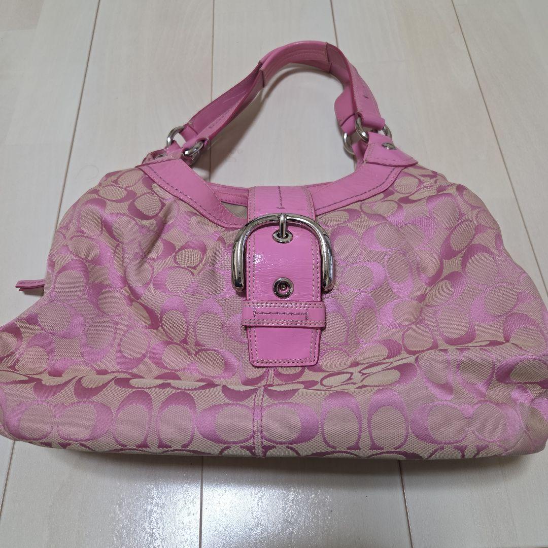 S*i様 COACH ピンク バッグ