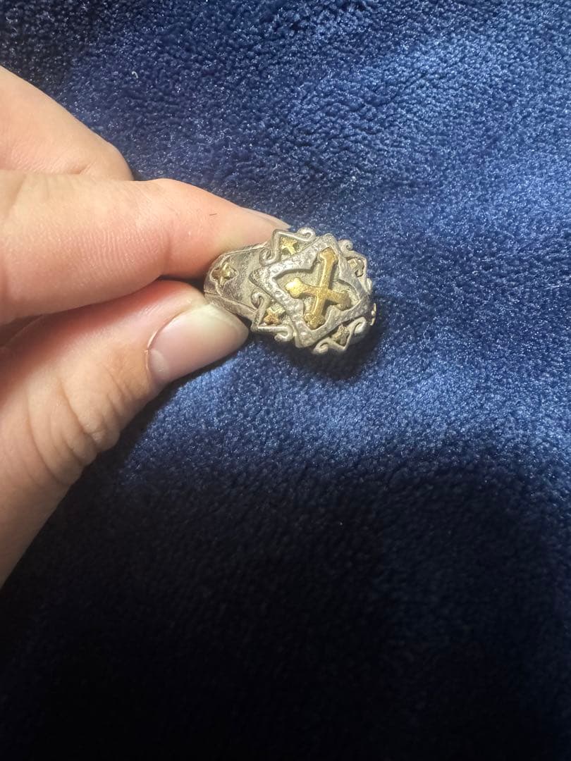 K18シルバーリング