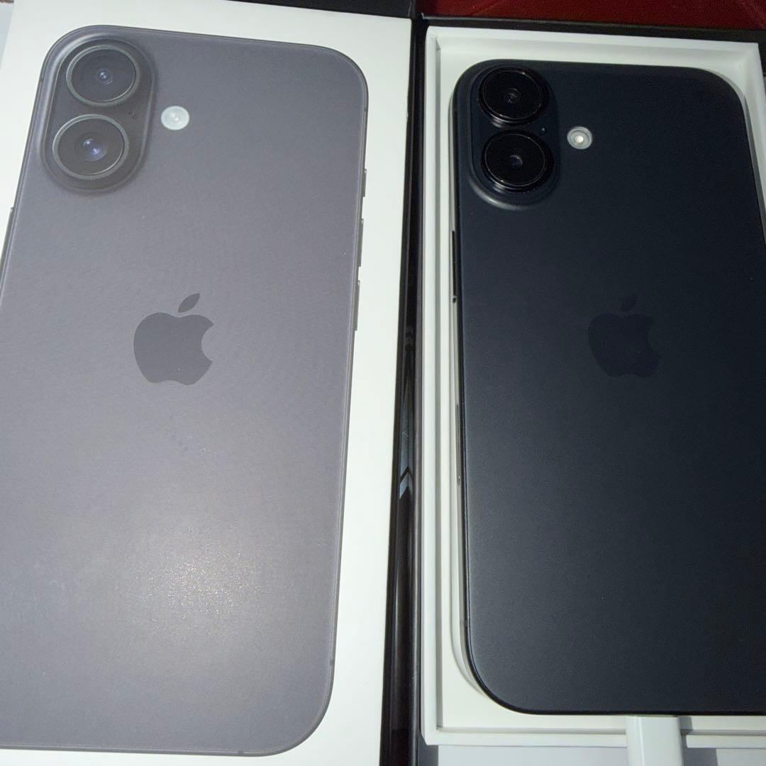 それがし 　iPhone16 128gb ブラック　箱付き　フィルム付き