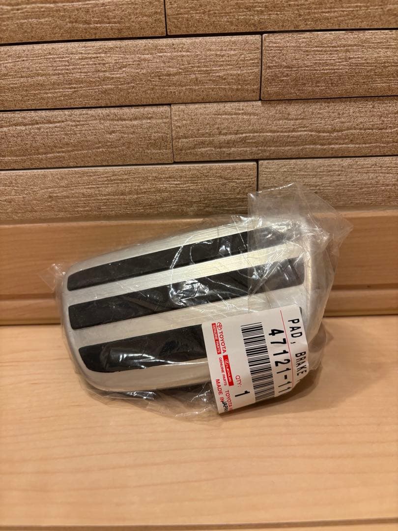 レクサス純正 F-SPORT用アルミブレーキペダルパッド&アクセルペダルセット