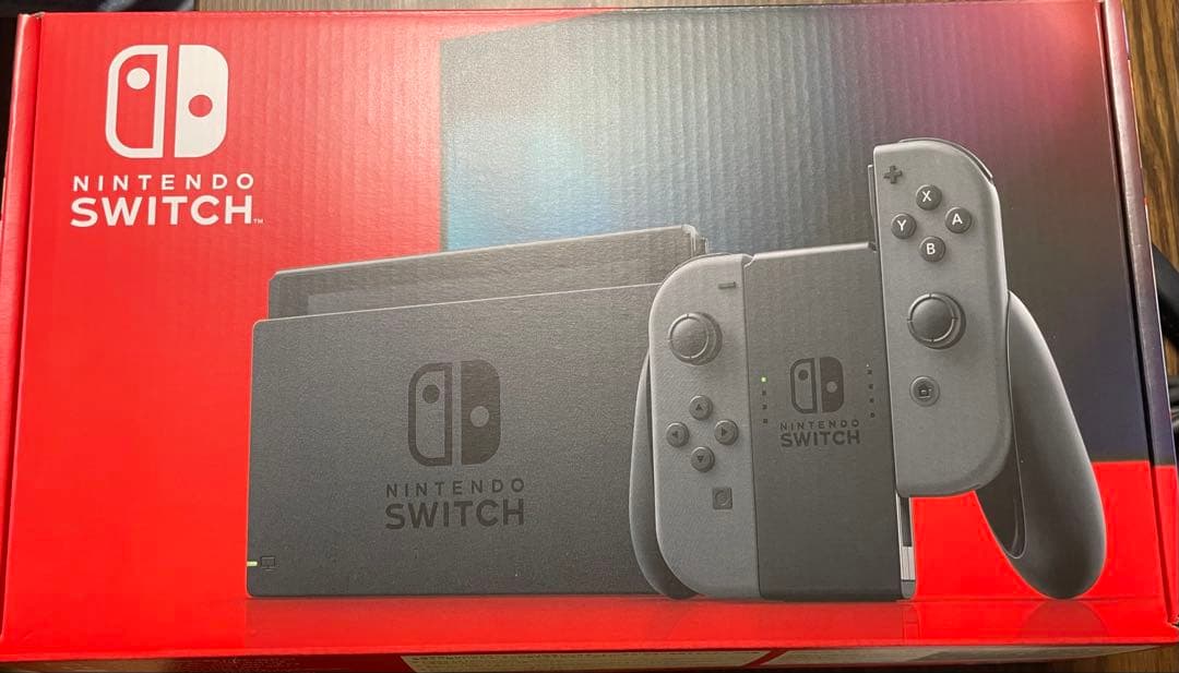 任天堂スイッチ本体 グレー　USBカード付き